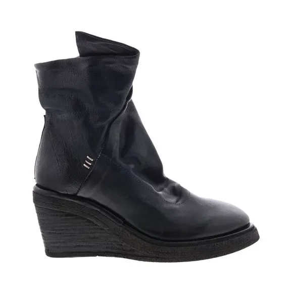 A.S.98 Womens Tremont Black Boots worn one time - Picture 1 of 13